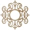 Ekena Millwork Dijon Wood Fretwork Pierced Ceiling Medallion, Red Oak, 20"OD x 6 1/2"ID x 3/8"T CMWP20X20X0375DIRO - alternate 2